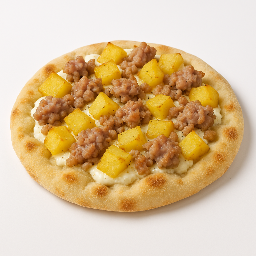 Box con 6 basi di Pinsa romana tonda al piatto